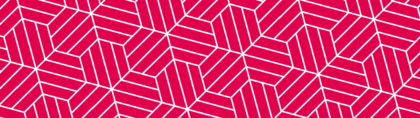 A red hexagonal pattern