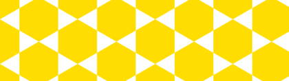 A yellow hexagonal pattern